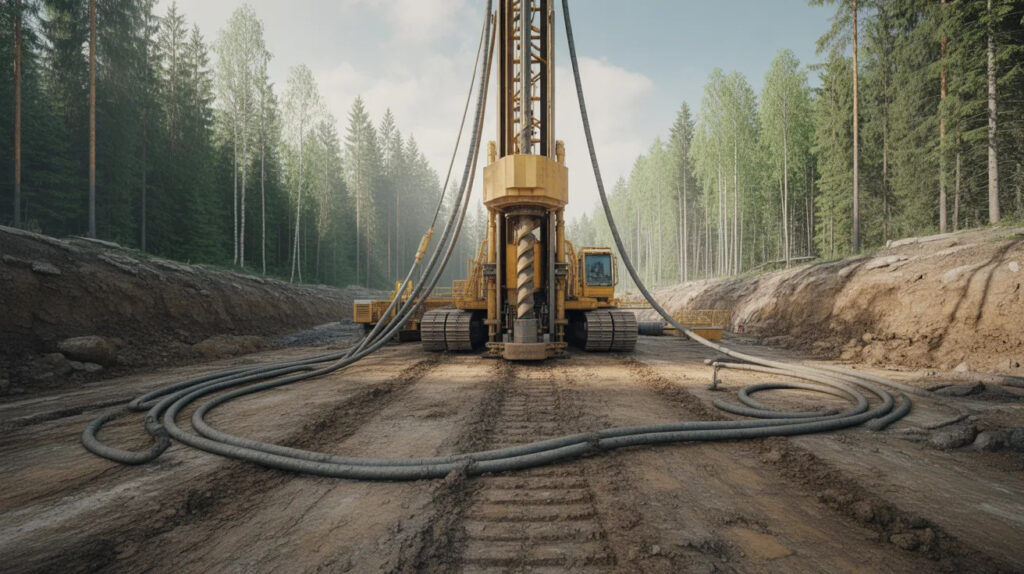 Brunnsborrning & Installera Bergvärme