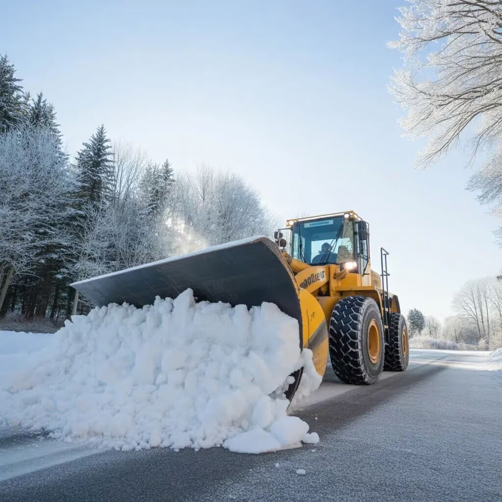 Snöröjning, Plogning & Halkbekämpning