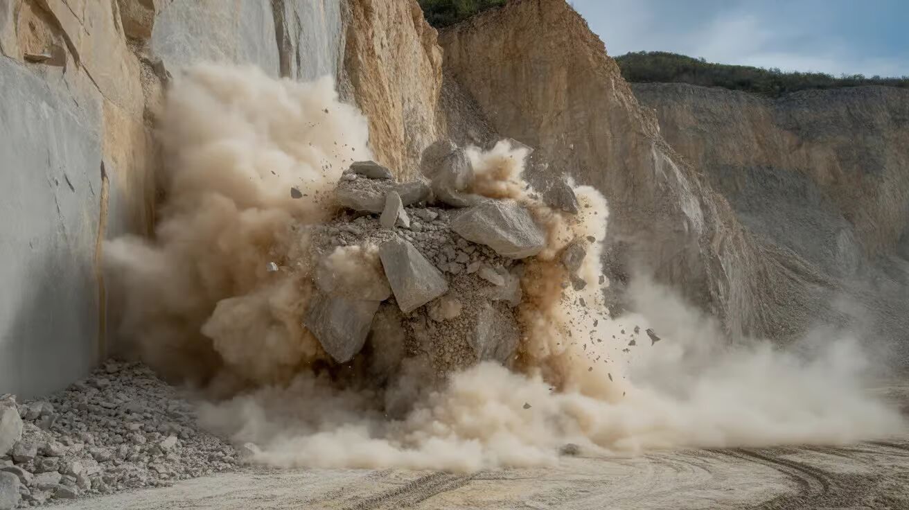 Stenspräckning & Bergsprängning