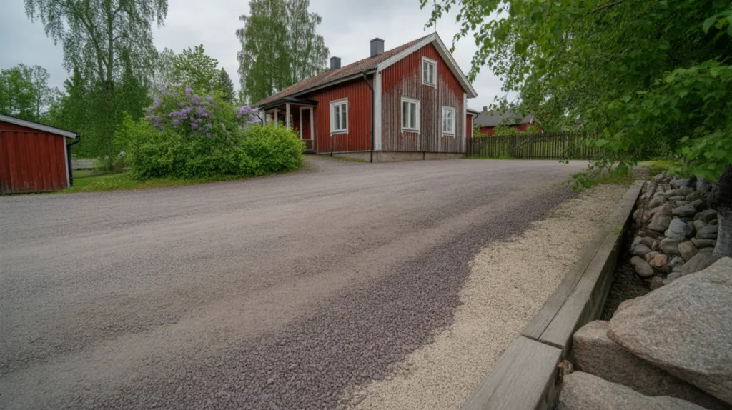 dammfria grusv gar i juni s lyckas du med h llbar dammbindning p uppfarter och parkeringar