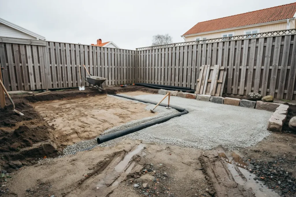 s f rbereder du tomten f r attefallshus markarbete dr nering och b righet i r tt ordning